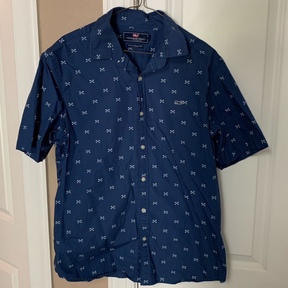 Men’s vineyard vines short sleeve button down